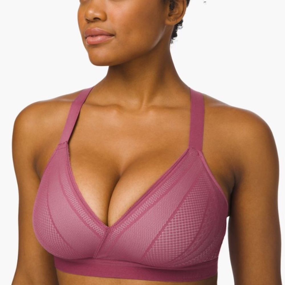 Lululemon Awake to Lace Blush Bra Size 36D - Picture 4 of 6